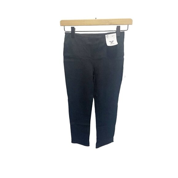 Xersion Capri Pants Studio Legging Size XS Black New With Tag NWT High Waist - Picture 2 of 6